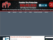 Tablet Screenshot of ffpfire.com